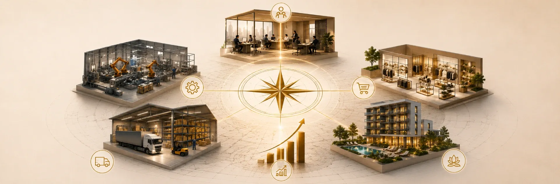 How Spatial Alignment Influences Business Performance Across Industries