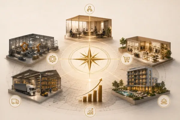 How Spatial Alignment Influences Business Performance Across Industries