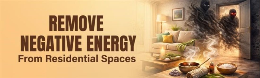 Steps to Remove Negative Energy from Residential Spaces 